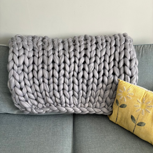 Arm Knitting Blanket Workshop